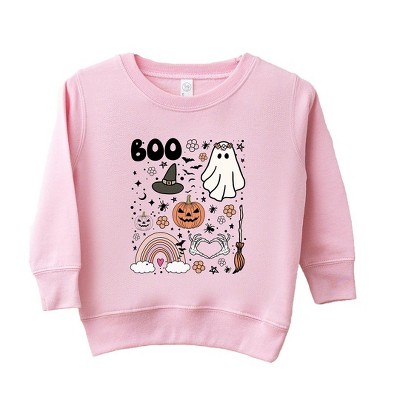 The Juniper Shop Boo Collage Toddler Graphic Sweatshirt