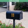 Unique Bargains Vinyl Waterproof Self-Adhesive Multipurpose Mailbox Numbers 8 Sheets - 4 of 4