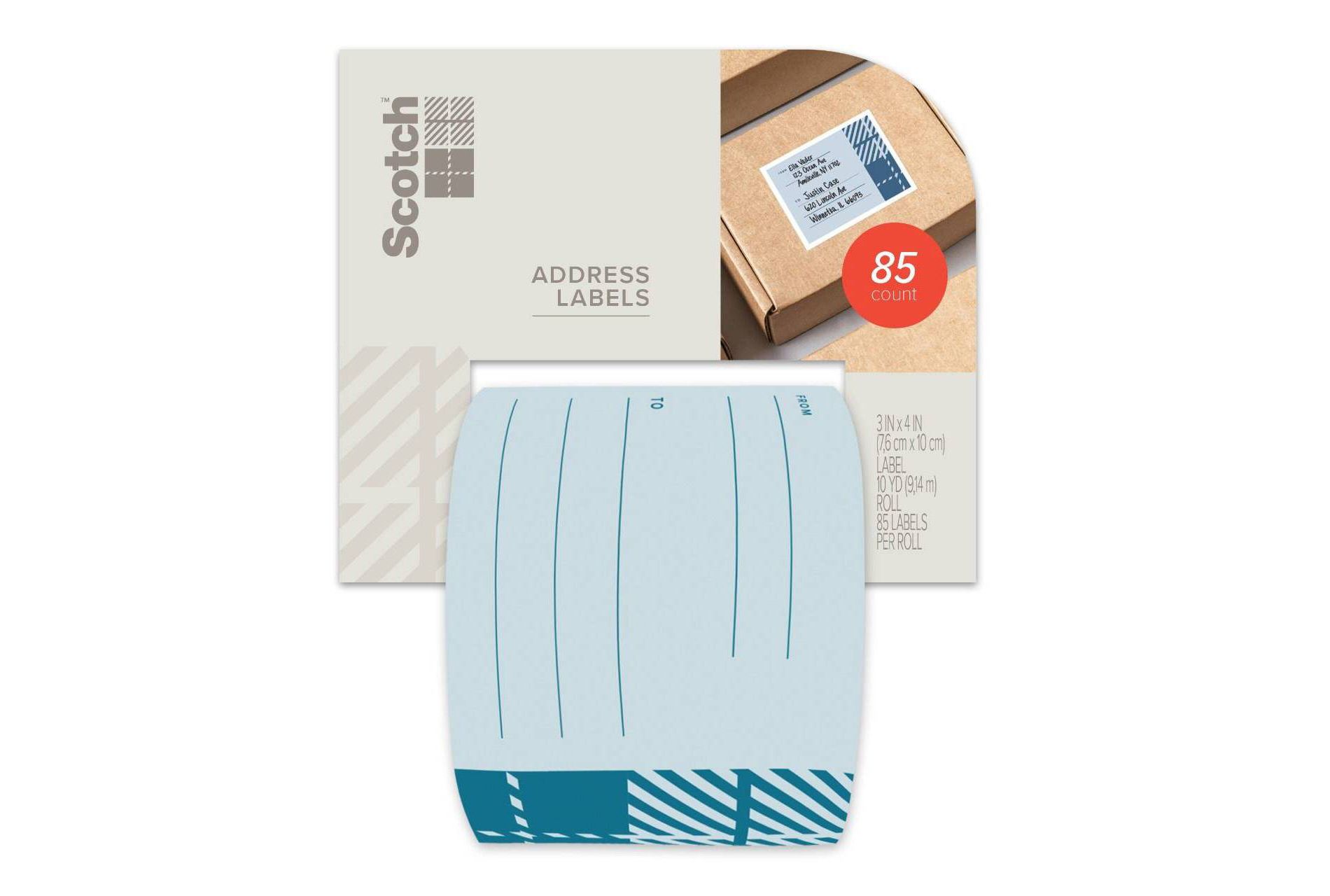 Scotch 10 Yard Mailing Label Roll