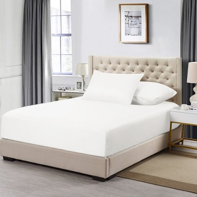 Fitted Sheet Only - Extra Deep Pocket up to 16" No-Pop Off Elastic Bottom Sheets Ultra-Soft Brushed Microfiber - Cotton Passion