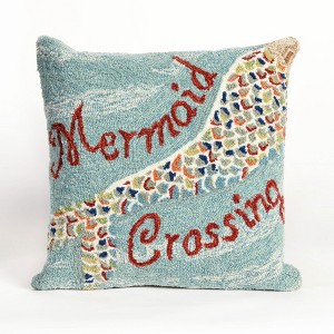 Liora Manne Frontporch Coastal Indoor/Outdoor Pillow.. - 1 of 4
