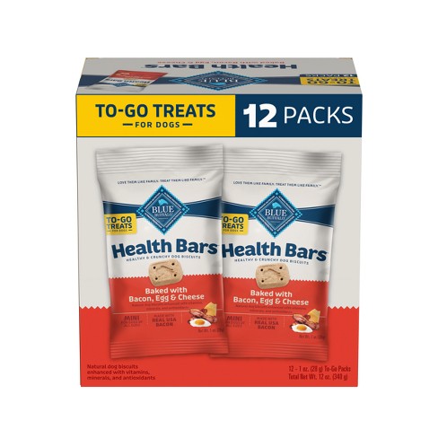 Blue mini bars dog treats best sale