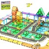 PICASSO-TILES Race Track Highway Magnetic Tiles for Kids, 16PCS Construction STEM Building Blocks Educational Toy - 3 of 4