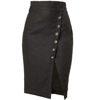 Womens Black Pencil Skirt : Target