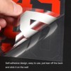 Unique Bargains 0 - 9 Adhesive Number Reflective Mailbox Numbers Sticker Red 5 Set - 4 of 4