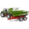 Bruder Roadmax tractor with frontloader and rear tipper - 2 of 4