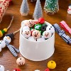 Joyfy 173-Piece Christmas Wooden Bead Craft Kit - Make 30+ Hanging Ornaments (Snowman, Santa, Elf) for DIY Holiday Decor & Activities - 2 of 4