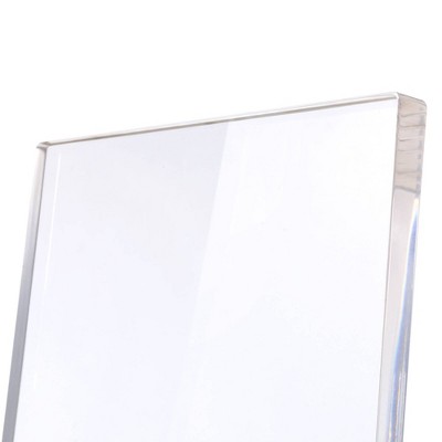 Clear Acrylic Z-Shaped Modern Side Chair