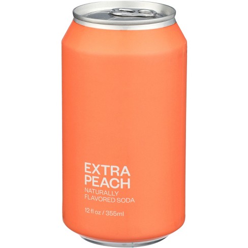 United Sodas Of America Extra Peach Soda - Case Of 12 - 12 Fl Oz : Target