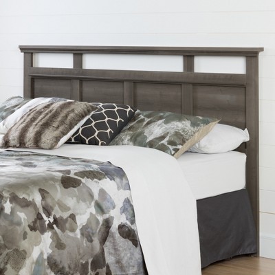 Versa Gray Maple King Wood Headboard