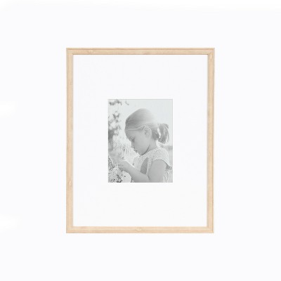 Natural 8x10 Polystyrene Wall Picture Frame Set