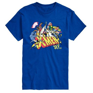 Men's X-Men '97 Characters Short Sleeve Graphic T-Shirt - Royal