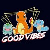 Women's Pokemon Bulbasaur, Squirtle and Charmander Good Vibes T-Shirt - 2 of 4