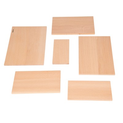 TickiT® Natural Architect Panels - Rectangles - Set of 6