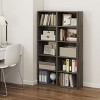 HOMLUX 5 Cube Decorative Open Bookshelf Kids Toy Storage Organizer Horizontal Vertical, Gray - 2 of 4