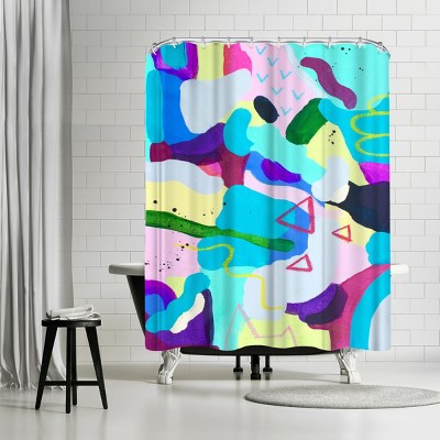 Americanflat Manic by Deb Mcnaughton 71" x 74" Shower Curtain