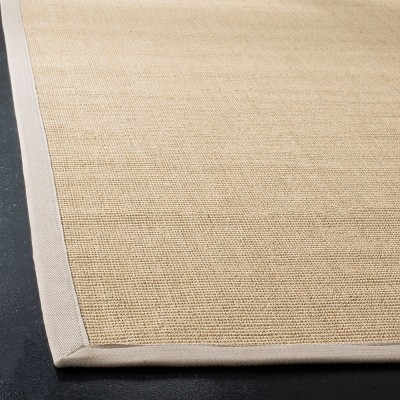 Natural Ivory Sisal Hand-knotted Area Rug 2'6" x 4'