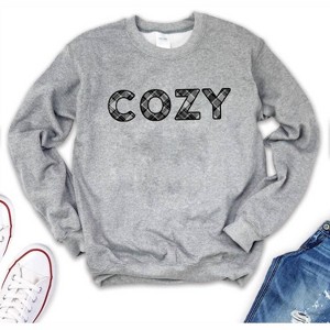 Women's Wo's Cozy Pullover Sweatshirt - Rags & Royal - 1 of 3