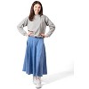 Memoi Girls Cargo Sleeve Cotton Rich Bomber Style Long Sleeve T-Shirt - 2 of 4