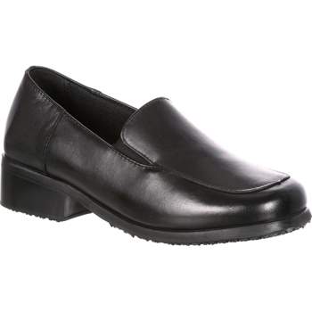 Women's SlipGrips Slip-Resistant Work Shoe, 7483, Black