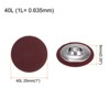 Unique Bargains Round Metal Sewing Cloth Covered Button 10 Pcs - 2 of 4
