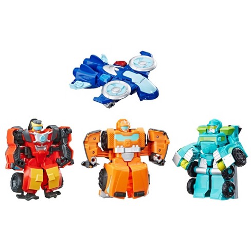 Transformers Rescue Bots Academy Rescue Team 4pk Target - how to play robots roblox