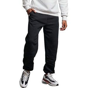 Lomsoe Athletic Men's Dri Power Fleece Elastic Bottom Sweatpants, Relaxed Fit, Moisture Wicking, with or Without Pockets - 1 of 1