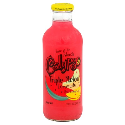Calypso Triple Melon Lemonade - 20 fl oz Glass Bottle
