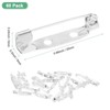 Unique Bargains Durable Multipurpose Iron Badge Brooch Pin Backs Safety Clasp 60 Pcs - 3 of 4