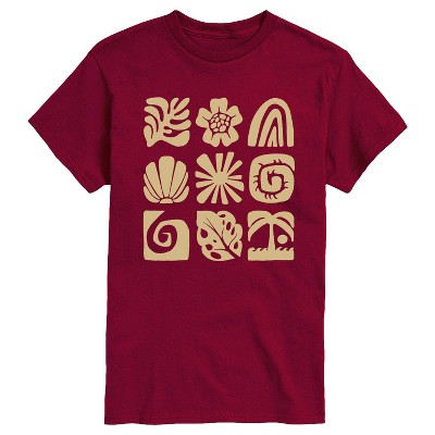 Men's - Instant Message - Beach Squares Short Sleeve Graphic T-Shirt