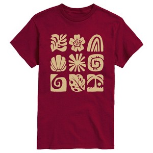 Men's - Instant Message - Beach Squares Short Sleeve Graphic T-Shirt - 1 of 4