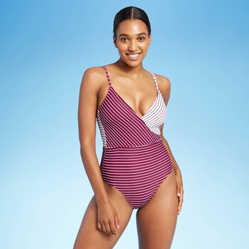 Women S Colorblock Classic One Piece Swimsuit Kona Sol Target