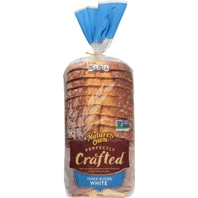 Nature's Own Perfectly Crafted White Sandwich Bread - 22oz