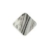 Signature Design by Ashley Baretton Accent Coffee Table - Natural Marble with Black/White/Taupe Tones, Square Design - 4 of 4