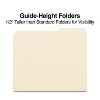 HITOUCH BUSINESS SERVICES File Folders 2/5 Cut Tab Letter Size Manila 100/Box TR508812/508812 - 3 of 4