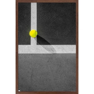 Trends International Joseph S Giacalone - Yellow On The Line Framed Wall Poster Prints - 1 of 4