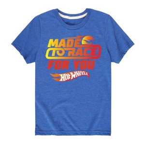 Boys' - Hot Wheels - Valentine's Made to Race Short Sleeve Graphic T-Shirt - 1 of 4