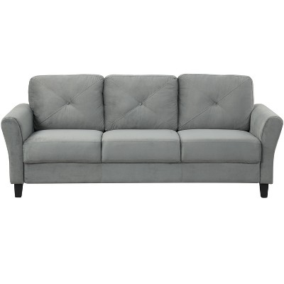 NicBex 3 Seater Sofa Couch with Soft Cushion Modern 74.9 Inch Comfy Couch with Tufted Button Back for Living Room