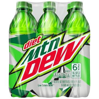 Diet Mountain Dew Citrus Soda - 6pk/16.9 fl oz Bottles