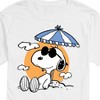 Men's - Peanuts - Snoopy's Beach Day Short Sleeve Graphic T-Shirt - 2 of 4