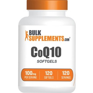 BulkSupplements Coenzyme (CoQ10) Softgels - 1 of 4