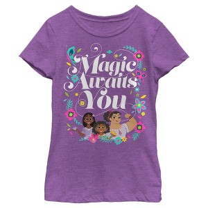 Girl's Encanto Magic Awaits You T-Shirt - 1 of 4