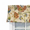 RLF Home 100% Cotton High Quality Moira Tailored Window Valance with 1.5" Rod Pocket 50" W X 12" L Multi - 4 of 4