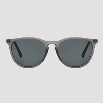 Men's Surfer Shade Rubberized Sunglasses With Mirrored Polarized