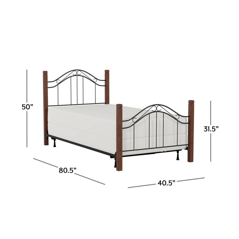 Matson Bed with Rails – Hillsdale Furniture, 5 of 15