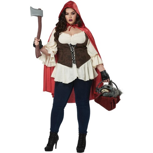 Wold Girl Big Chut Xxx Pic - California Costumes Ain't Afraid A No Wolf Women's Plus Size Costume, 3xl :  Target