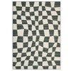 Geometric Area Rug Washable Rugs, Farmhouse Living Room Rugs for Bedroom, Contemporary Low Pile Non-Slip Rug - 3 of 4