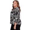 Puff Print Leaf Top - 4 of 4
