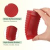 Unique Bargains ABS Anti-Slip Mini Size Flexible Stackable Window Door Stop 20 Pcs - 3 of 4