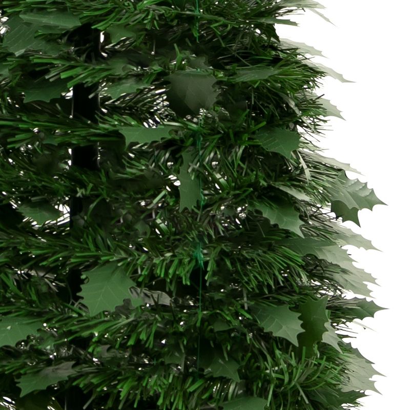 Northlight 6' Green Tinsel Pop-Up Artificial Christmas Tree, Unlit, 4 of 8